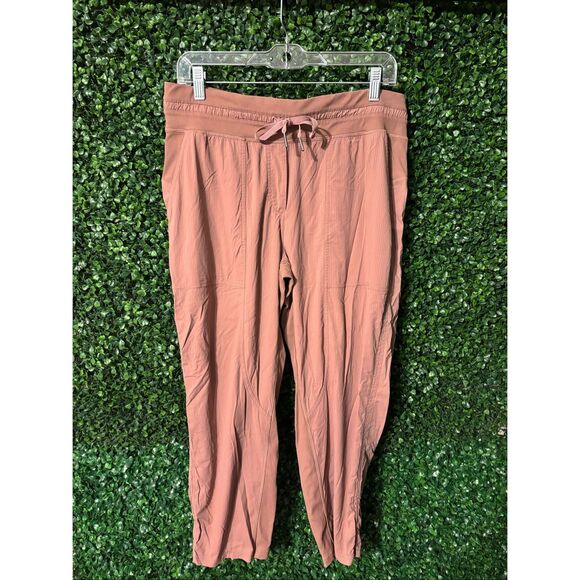 Lululemon Dance Studio Crop *25" Red Dust Sz 10 - Picture 1 of 4